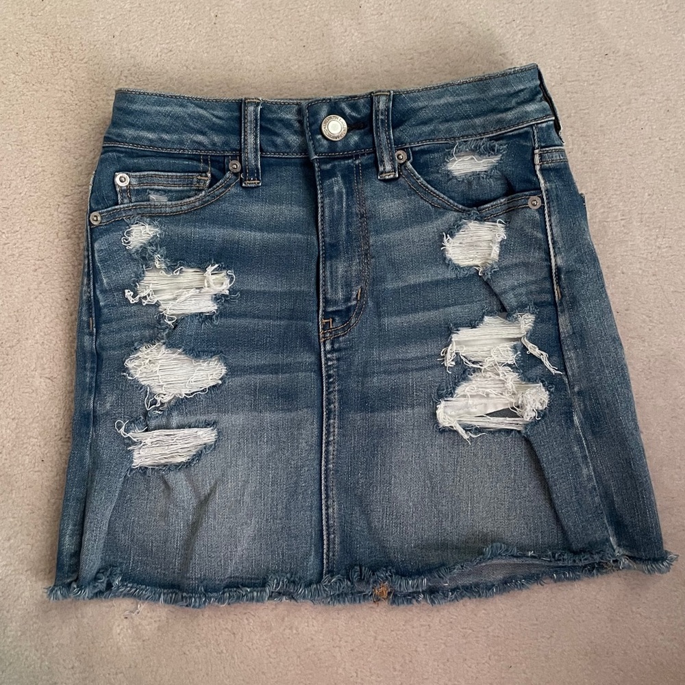 American Eagle Jean Skirt